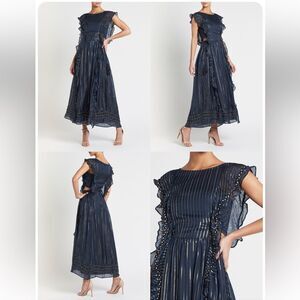 Misa Los Angeles Jayd Dress in Navy